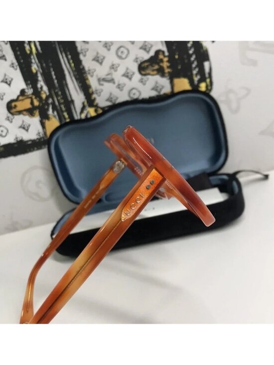 Luxury New Authentic Gucci GG0473O 003 Eyeglasses main image 5